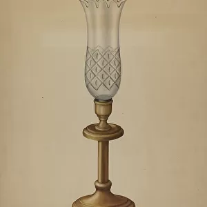 Lamp, c. 1939. Creator: Walter G. Capuozzo