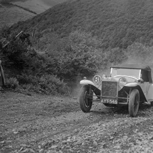Lancia Lambda competing in the Mid Surrey AC Barnstaple Trial, Beggars Roost, Devon, 1934