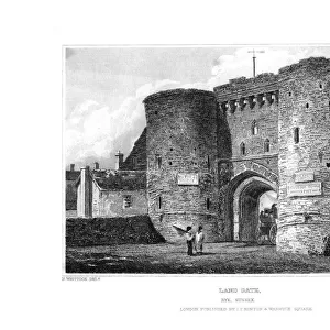 Land Gate, Rye, East Sussex, 1829. Artist: James Lambert