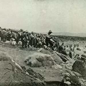 Landing Troops at Suvla Bay, (1919). Creator: Unknown
