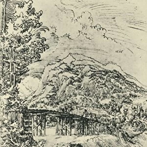 Landscape, 1515, (1943). Creator: Wolf Huber