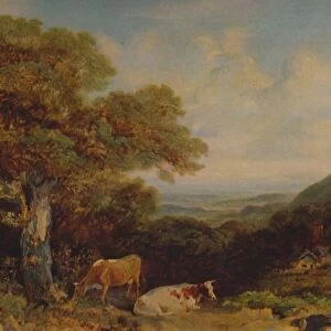 Landscape with Cattle, 1847, (1935). Artist: John Dearman