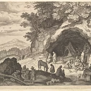 Landscape with Gypsy Camp, n. d. Creator: Aegidius Sadeler II
