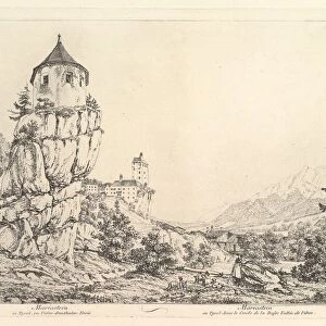 Landscape, Mariastein in Tyrol, early 19th century. Creator: Johann Christian Erhard