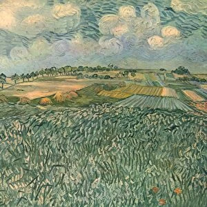 Landscape Near Auvers, June 1890, (1947). Creator: Vincent van Gogh