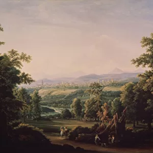 Landscape near Bern, 1817. Artist: Matveyev, Fyodor Mikhailovich (1758-1826)