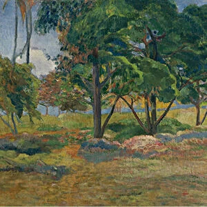 Landscape with Three Trees, 1892. Artist: Gauguin, Paul Eugene Henri (1848-1903)