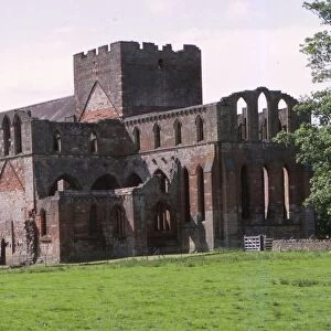 Lanercost Priory Cumberland, England, UK, 20th century. Artist: CM Dixon