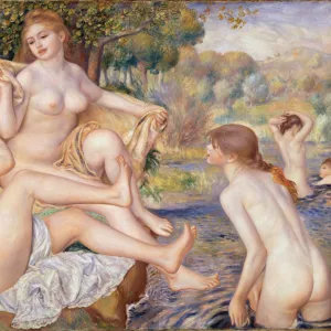 The Large Bathers, 1884-1887. Artist: Renoir, Pierre Auguste (1841-1919)