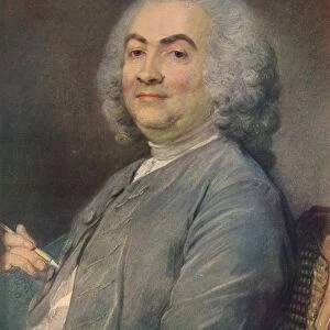 Laurent Carrs, 1745. Artist: Jean-Baptiste Perronneau