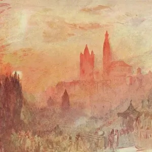 Lausanne, 1909. Artiste : JMW Turner