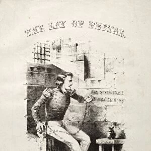 The Lay of Pestal - Sheet Music Cover. Creator: Winslow Homer (American, 1836-1910)