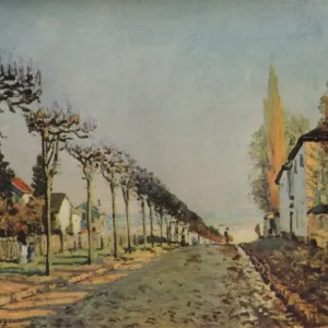 Le chemin de la Machine, 1873, (1929). Artist: Alfred Sisley Le chemin de la Machine, 1873, (1929). Artist: Alfred Sisley