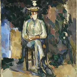 Le Jardinier Vallier, ca 1904-1906. Creator: Cezanne, Paul (1839-1906)