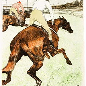 Le Jockey, 1899. Artist: Toulouse-Lautrec, Henri, de (1864-1901)