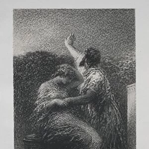Le mage Baltajar et Fatime, 1891. Creator: Henri Fantin-Latour (French, 1836-1904)
