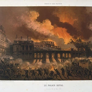 Le Palais Royal, Paris Commune, 24 May 1871