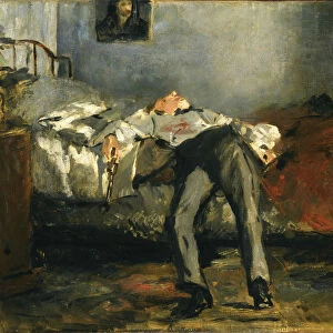 Le Suicide, ca 1877. Creator: Manet, Edouard (1832-1883)