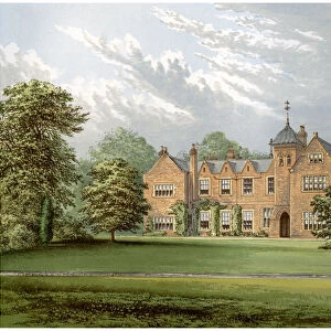 Lea, Lincolnshire, home of Baronet Anderson, c1880