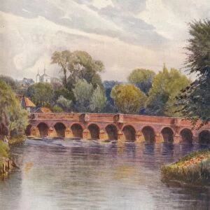 Leatherhead Bridge, 1912, (1914). Artist: Jamess Ogilvy