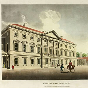 Leinster House, Dublin, published July 1792. Creator: James Malton