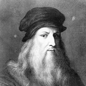 Leonardo da Vinci, Italian artist, engineer, scientist and inventor, 1864