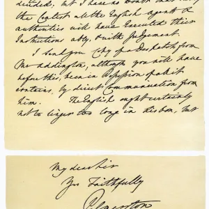 Letter from Henry John Temple to RB Hoppner, 18th June 1832. Artist: Lord Palmerston