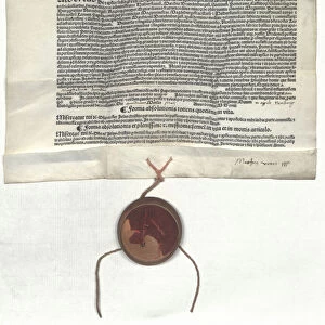 Letter of indulgence offered by Albert, archbishop of Mainz, on the authority of Pope Leo X, 1517