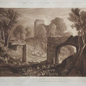 Liber Studiorum: East Gate, Winchelsea, Sussex. Creator: Joseph Mallord William Turner (British