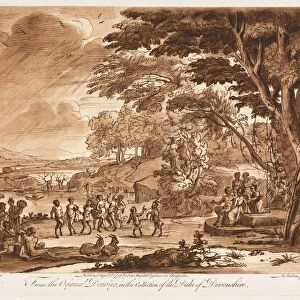 Liber Veritatis: No. 108, Landscape with Satyrs and Nymphs Dancing, 1775. Creator
