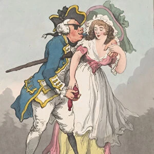 Liberality and Desire, November 29, 1788. November 29, 1788. Creator: Thomas Rowlandson