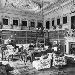 The library, Chesterfield House, 1908. Artist: Bedford Lemere and Company