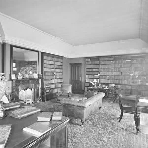 The Library at the Royal Yacht Squadron, Cowes. Creator: Kirk & Sons of Cowes