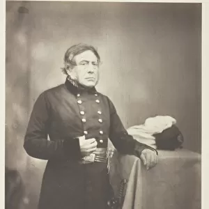 Lieutenant General Sir H. J. W. Bentinck, K. C. B. 1855. Creator: Roger Fenton