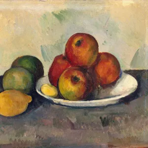 Still Life with Apples, c1890. Artist: Paul Cezanne