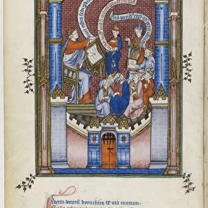 The Life of Saint Denis, 1317. Artist: Master of the Vie de saint Denis (active Early 14th cen. )