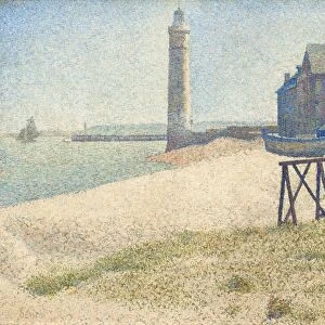 The Lighthouse at Honfleur, 1886. Creator: Georges-Pierre Seurat