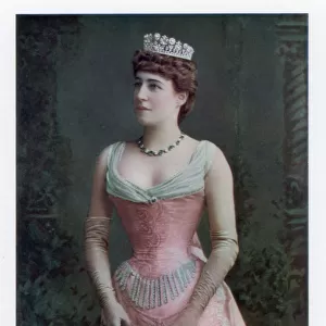 Lillie Langtry, British actress, 1901. Artist: W&D Downey