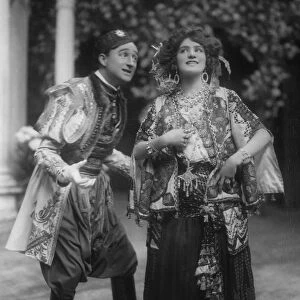 Lily Elsie and Joseph Coyne in The Merry Widow, c1907