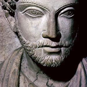 Limestone bust of Hairan, son of Marion from Palmyra, Syria, c150-200