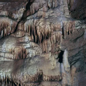 Limestone caves in Hungary. Artist: CM Dixon