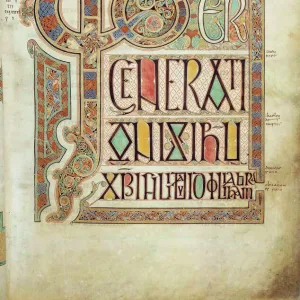 The Lindisfarne Gospels, 715-721