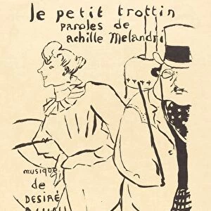 The Little Errand-Girl (Le petit trottin), 1893. Creator: Henri de Toulouse-Lautrec