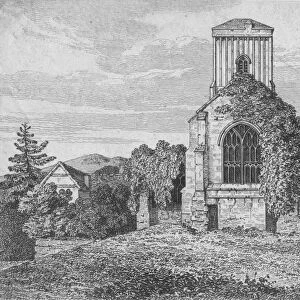 Little Malvern Church, c1850. Artist: Baxter