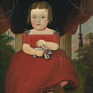 Little Miss Fairfield, 1850. Creator: William Matthew Prior