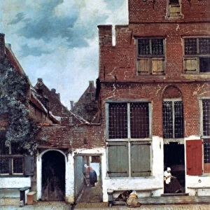 The Little Street, c1658. Artist: Jan Vermeer