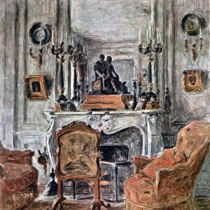 The Living Room, 1900. Artist: Etienne Moreau-Nelaton