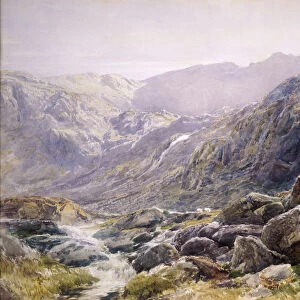 Llanberis Pass, 1875. Artist: Thomas Collier
