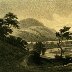 Loch-tay, from Killin, 1802. Creator: Unknown