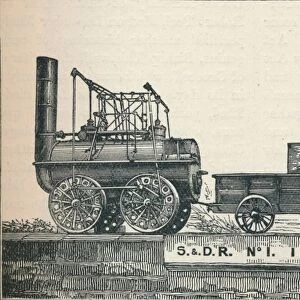 Locomotion no 1, built for the Stockton & Darlington Railway, 1825 (1906)